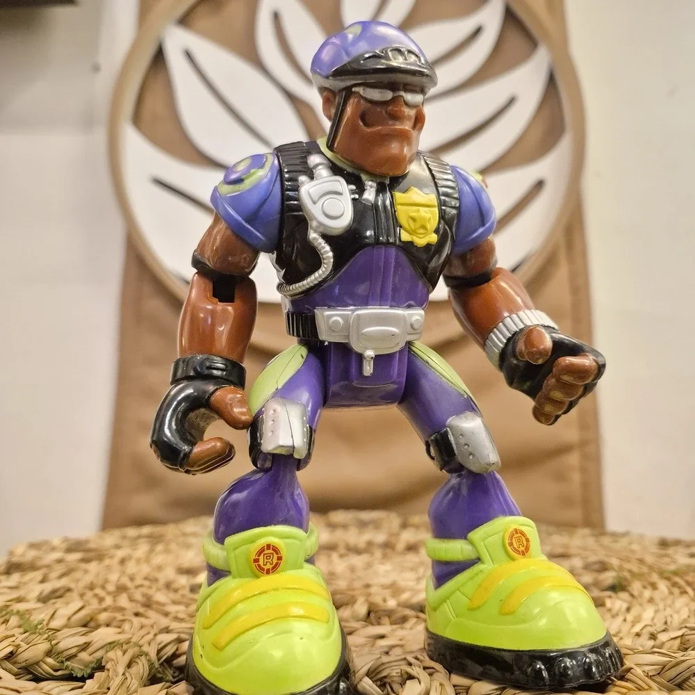 ✅Fisher-Price Rescue Heroes Jake Justice Police Officer Action Figure#️⃣30